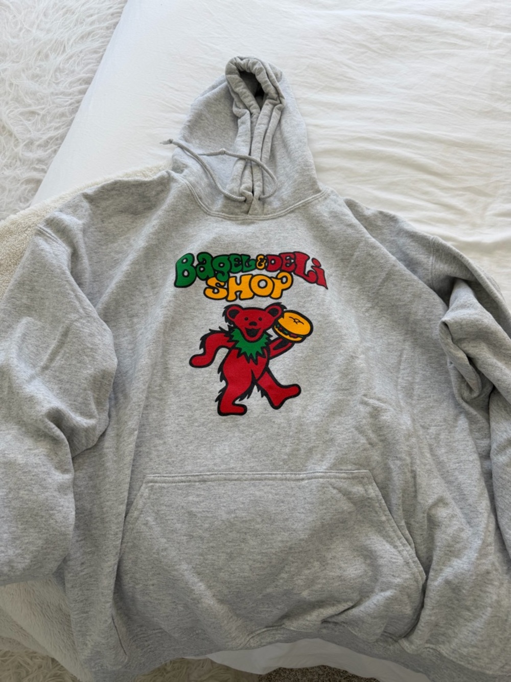 Graphic Hoodie - Gray